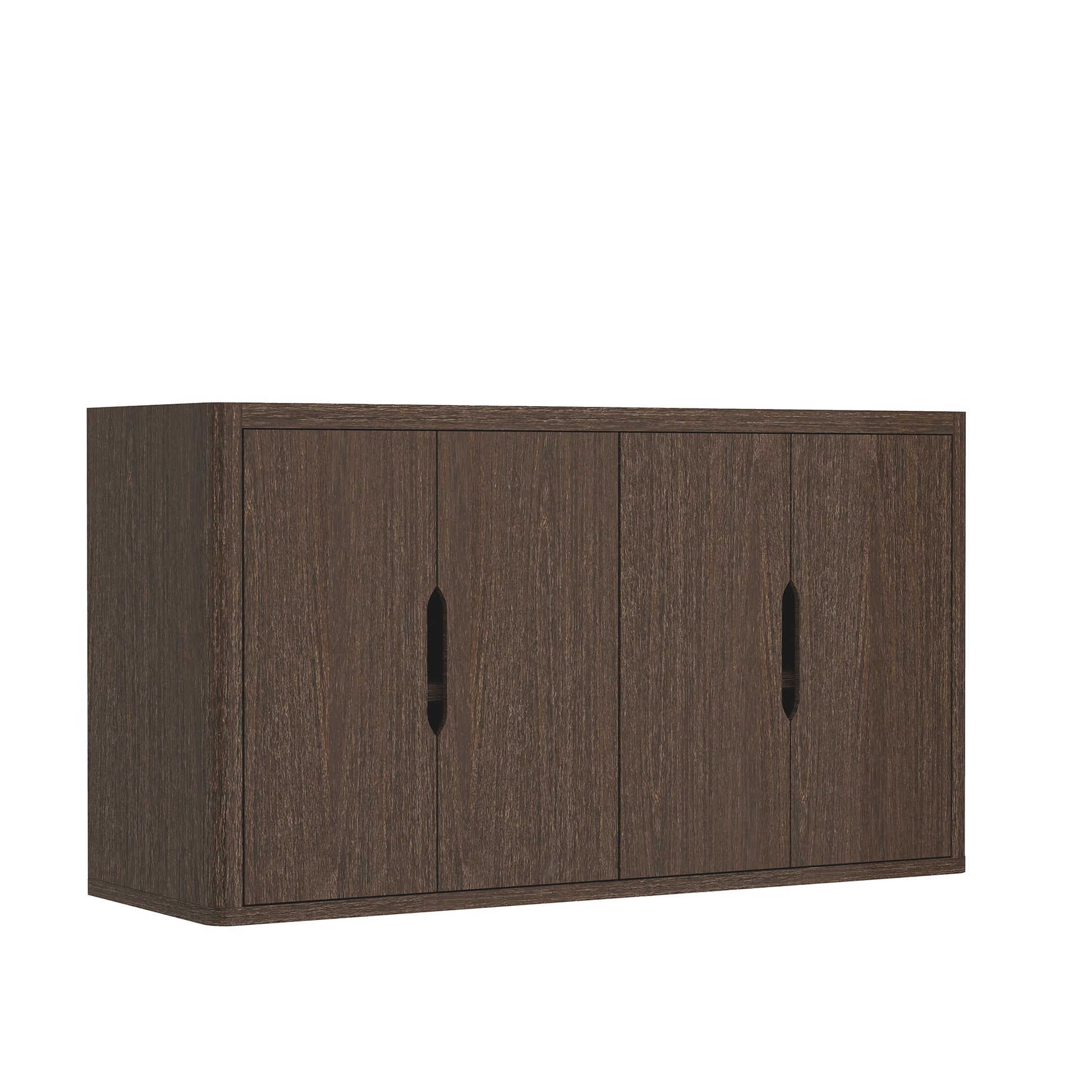 Walnut Sideboard Buffet - 60.1" Storage Server