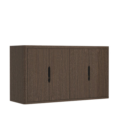 Walnut Sideboard Buffet - 60.1" Storage Server