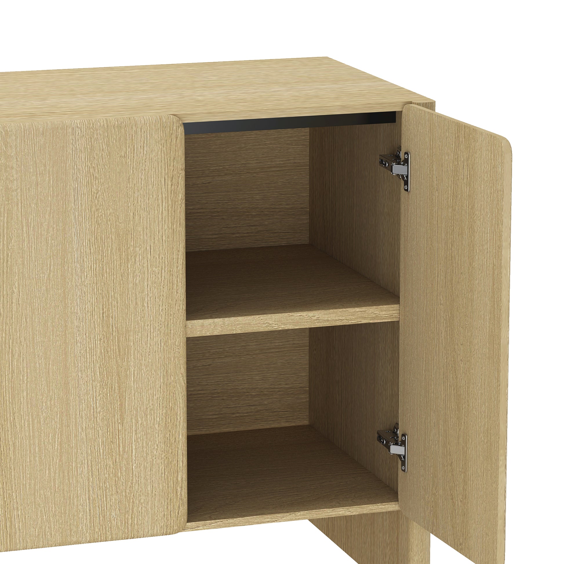 Oak Sideboard Buffet Stand - 60" Dining Storage