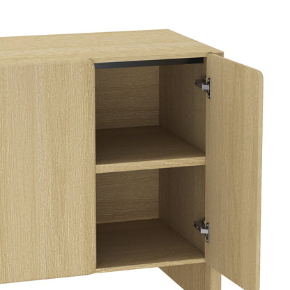 Oak Sideboard Buffet Stand - 60" Dining Storage