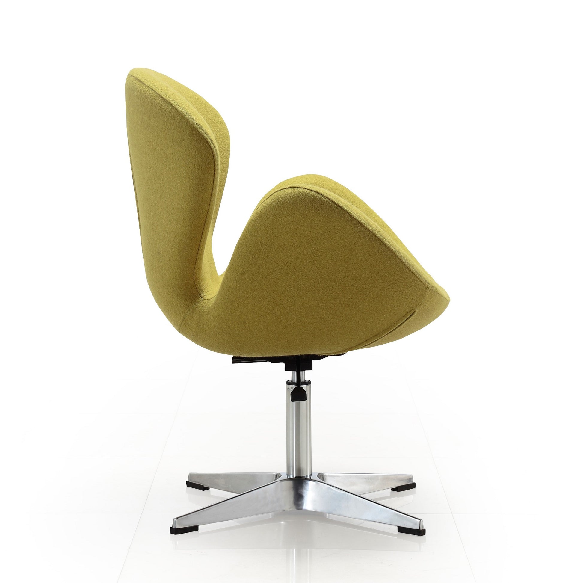 Swivel Lounge Chair in Green - Modern Comfort & Style