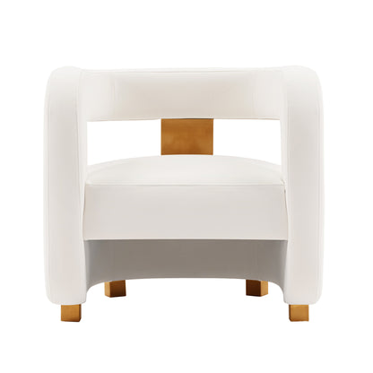 Lounge Chair in White