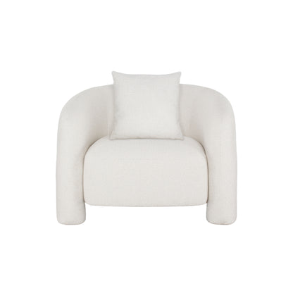Lounge Chair in Ivory