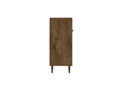 Rustic Brown Mid-Century Buffet Stand - 53.54" Dining Server