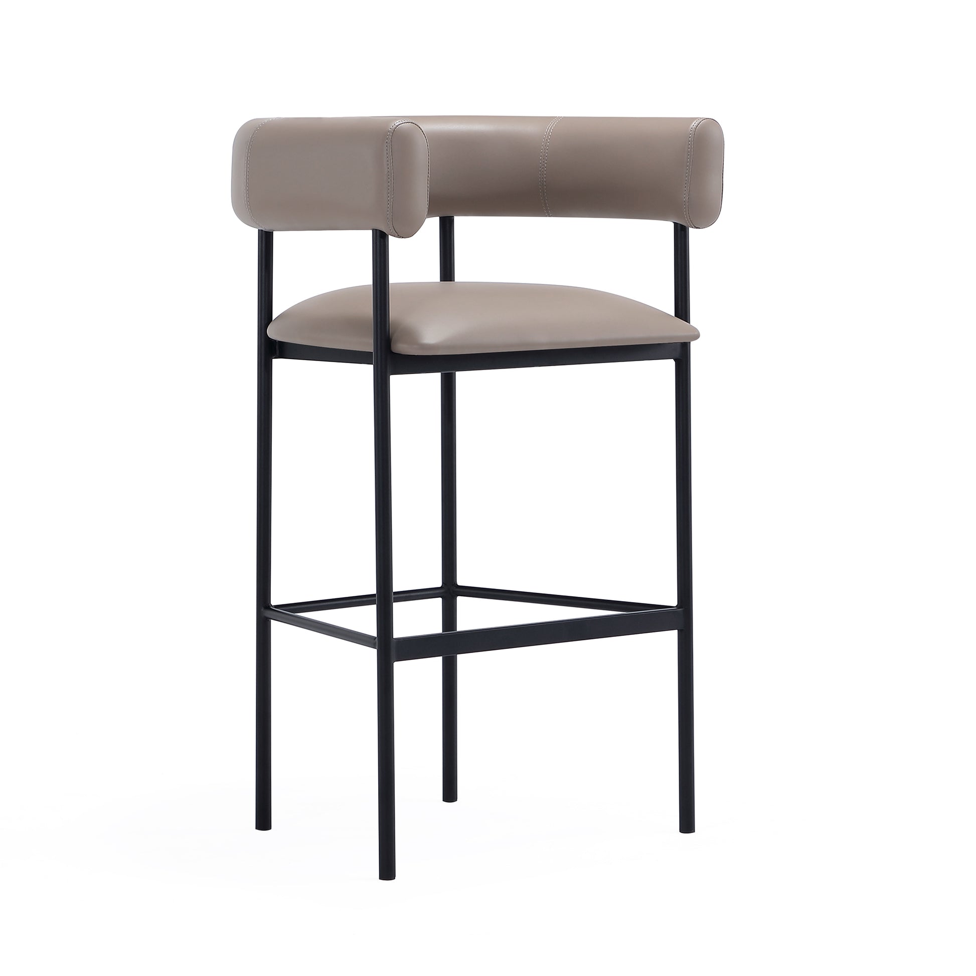 Barstool in Taupe