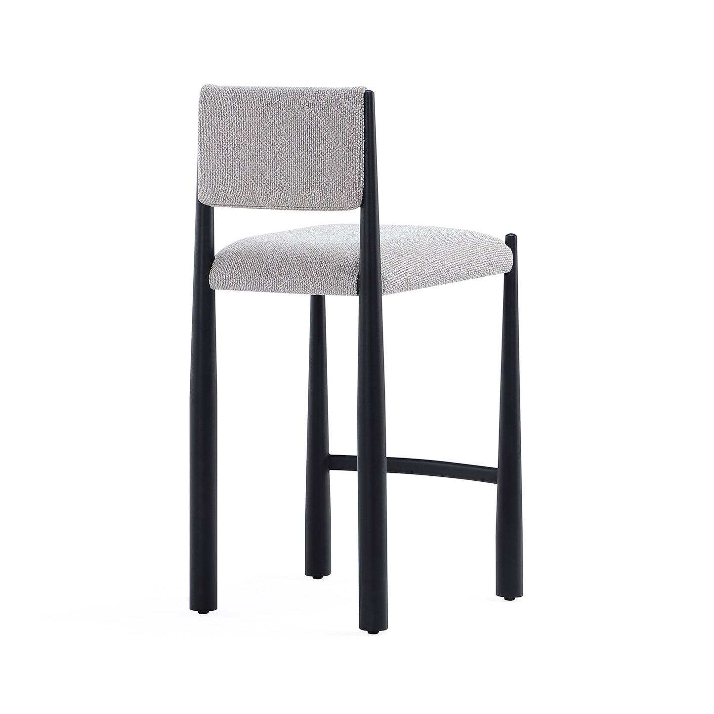 Champagne Metal Accent Chair - 18.7" Counter Stool