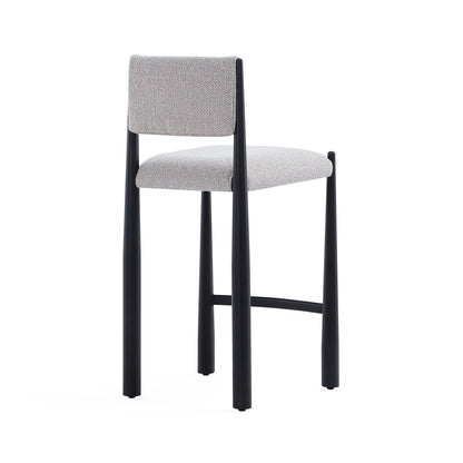 Champagne Metal Accent Chair - 18.7" Counter Stool