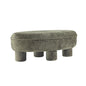 Accent Ottoman in Olive Green