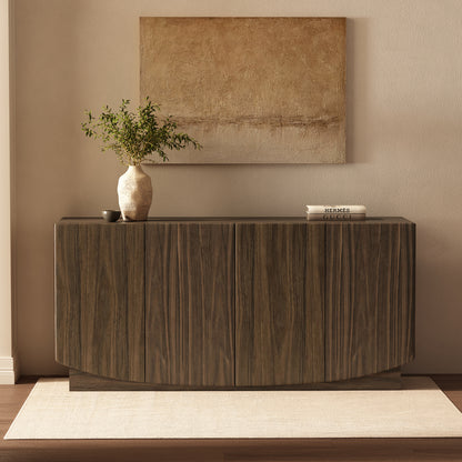 Walnut MDF Sideboard - Servers, Sideboards & Buffets