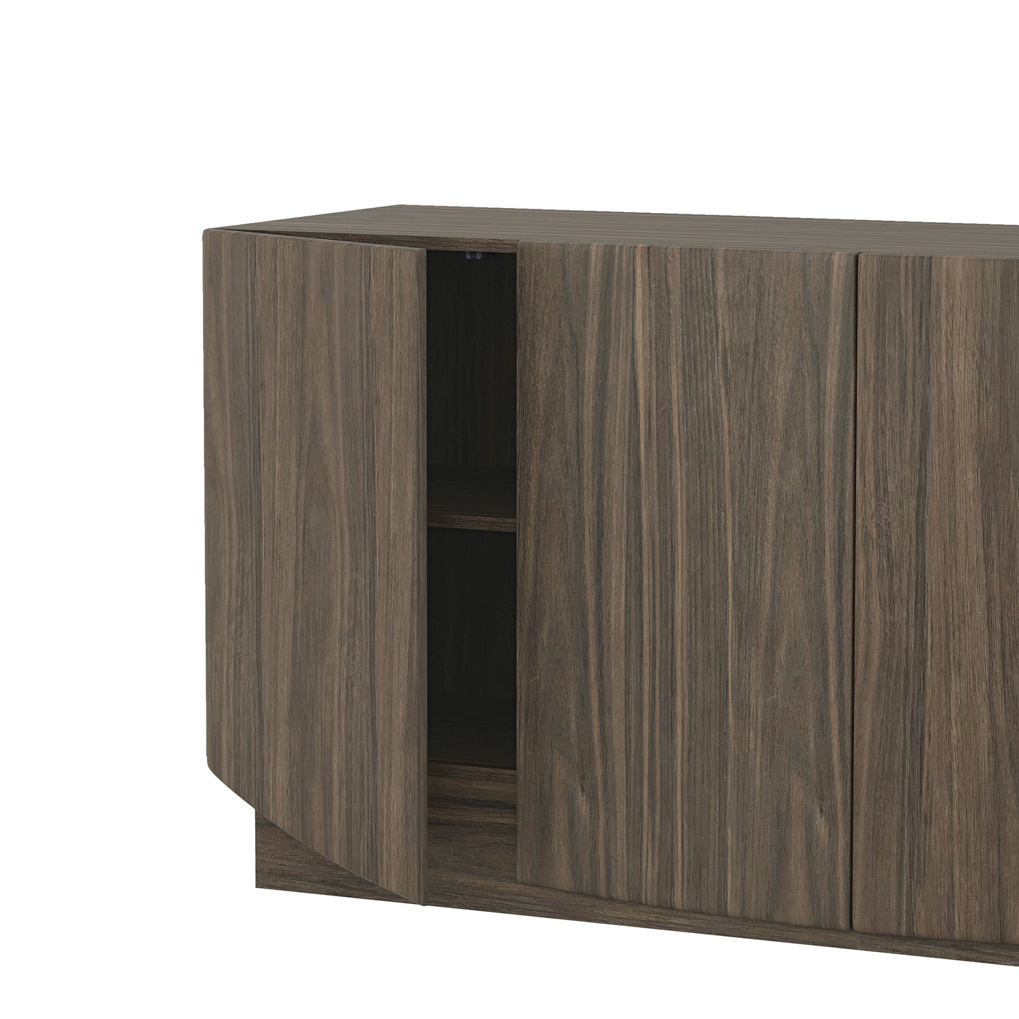 Walnut MDF Sideboard - Servers, Sideboards & Buffets