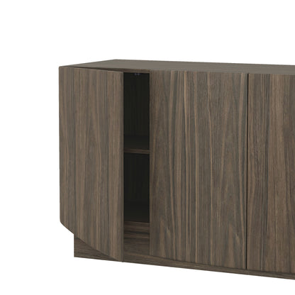 Walnut MDF Sideboard - Servers, Sideboards & Buffets