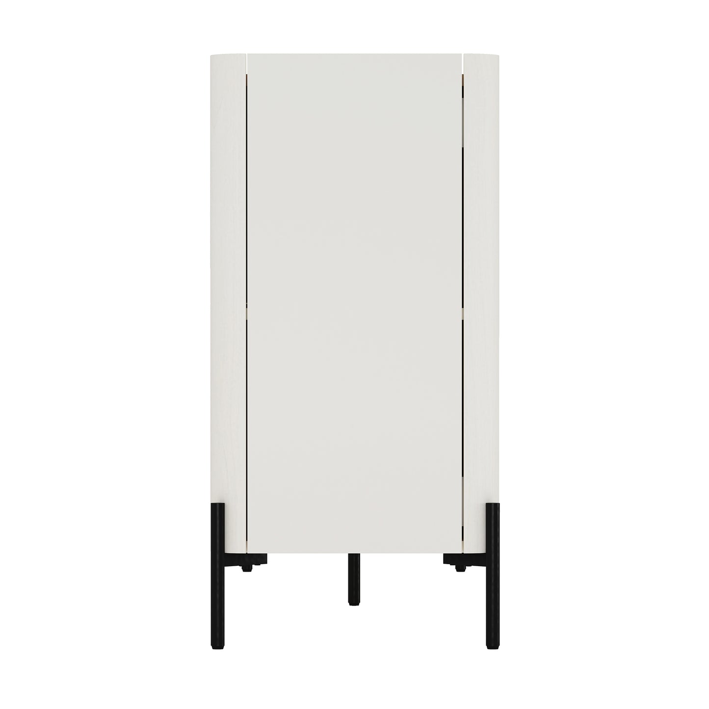 Brown White Sideboard Buffet Stand Dining Room Storage