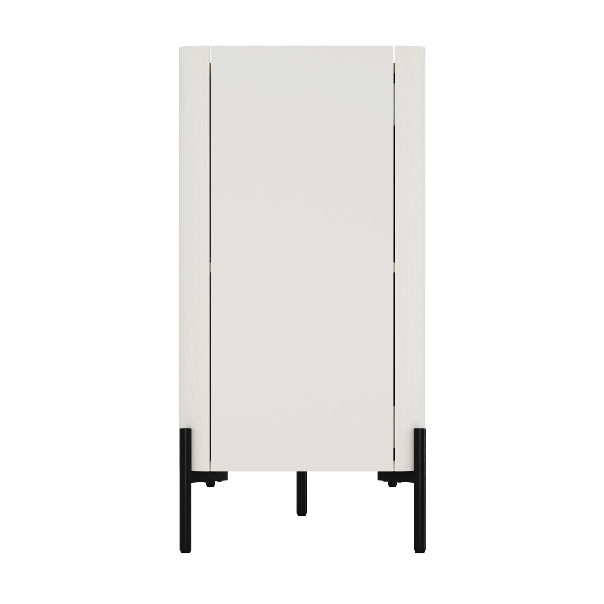 Brown White Sideboard Buffet Stand Dining Room Storage