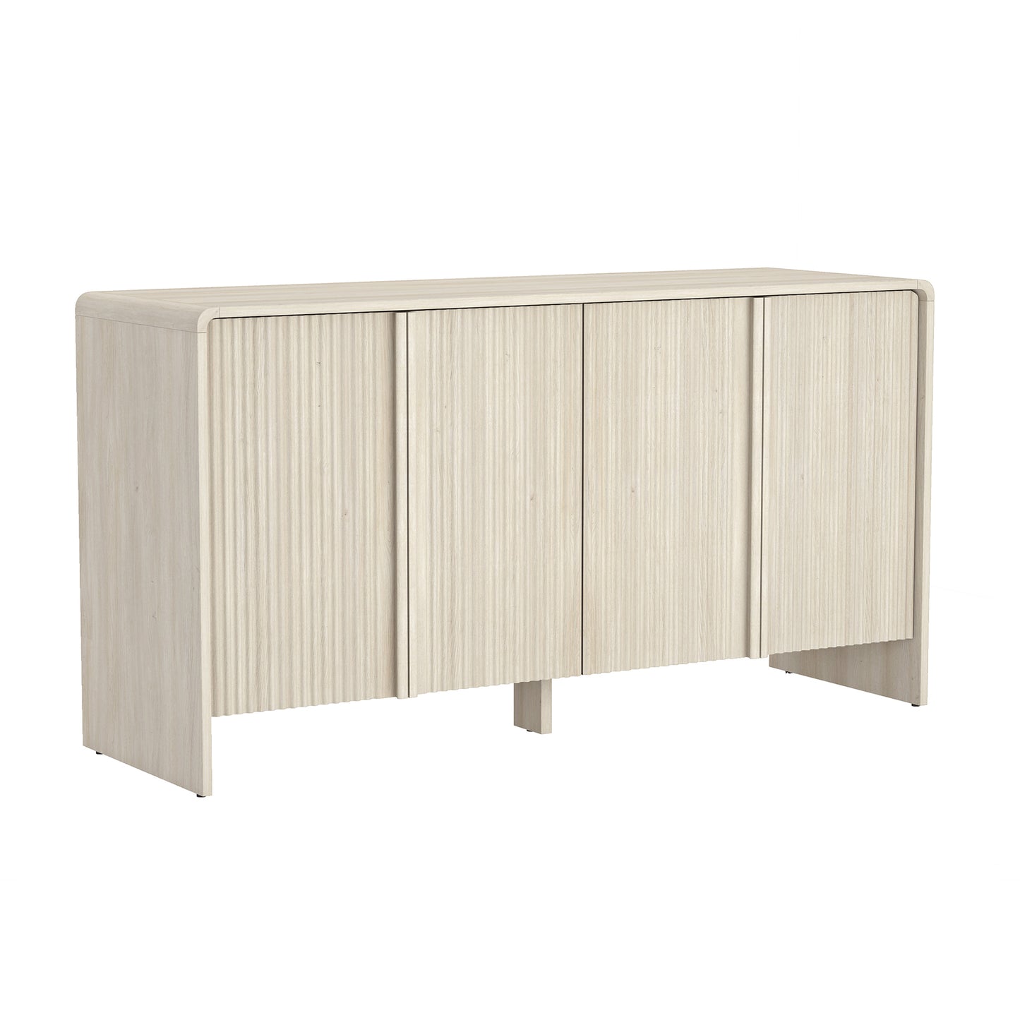 Whitewashed Oak Sideboard - 60" Servers, Buffets Dining