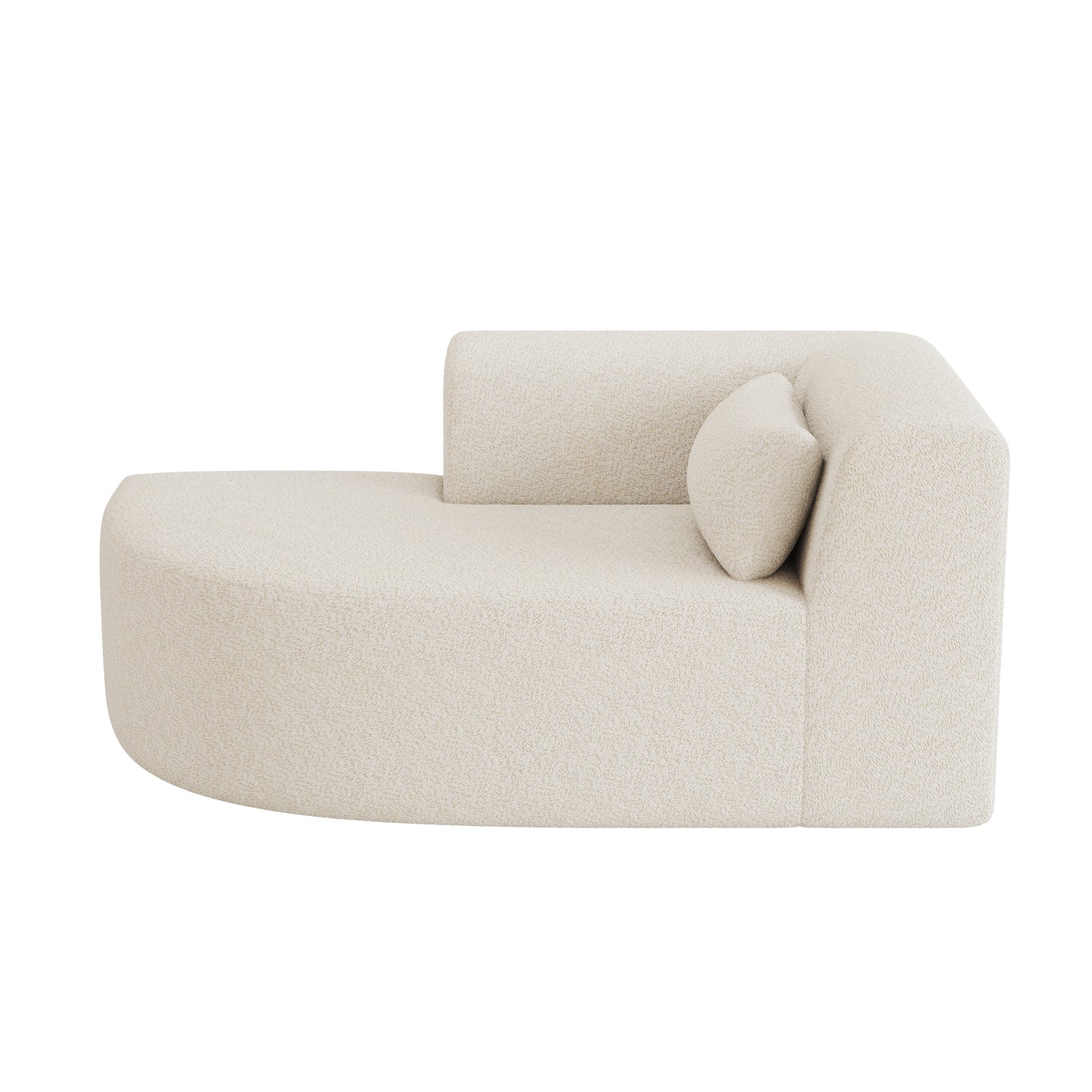 Upholstered Sofa Sofa Couch with Back Pillow for Living Room, Beige