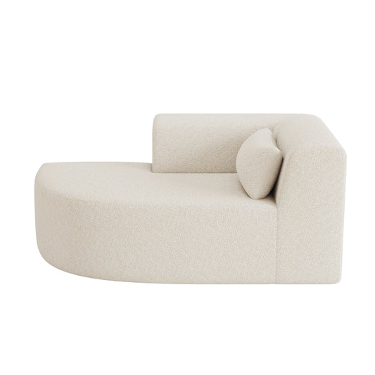 Upholstered Sofa Sofa Couch with Back Pillow for Living Room, Beige