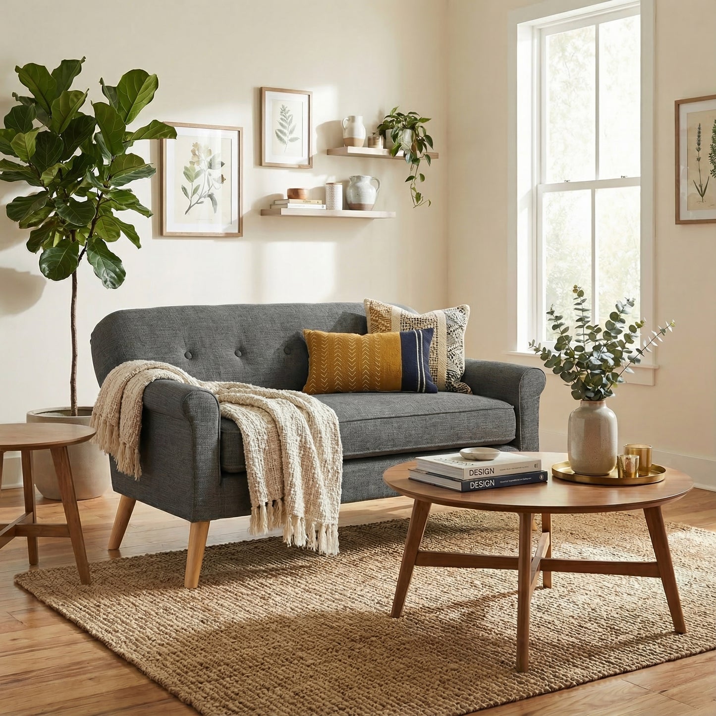 Love seat(Gray)