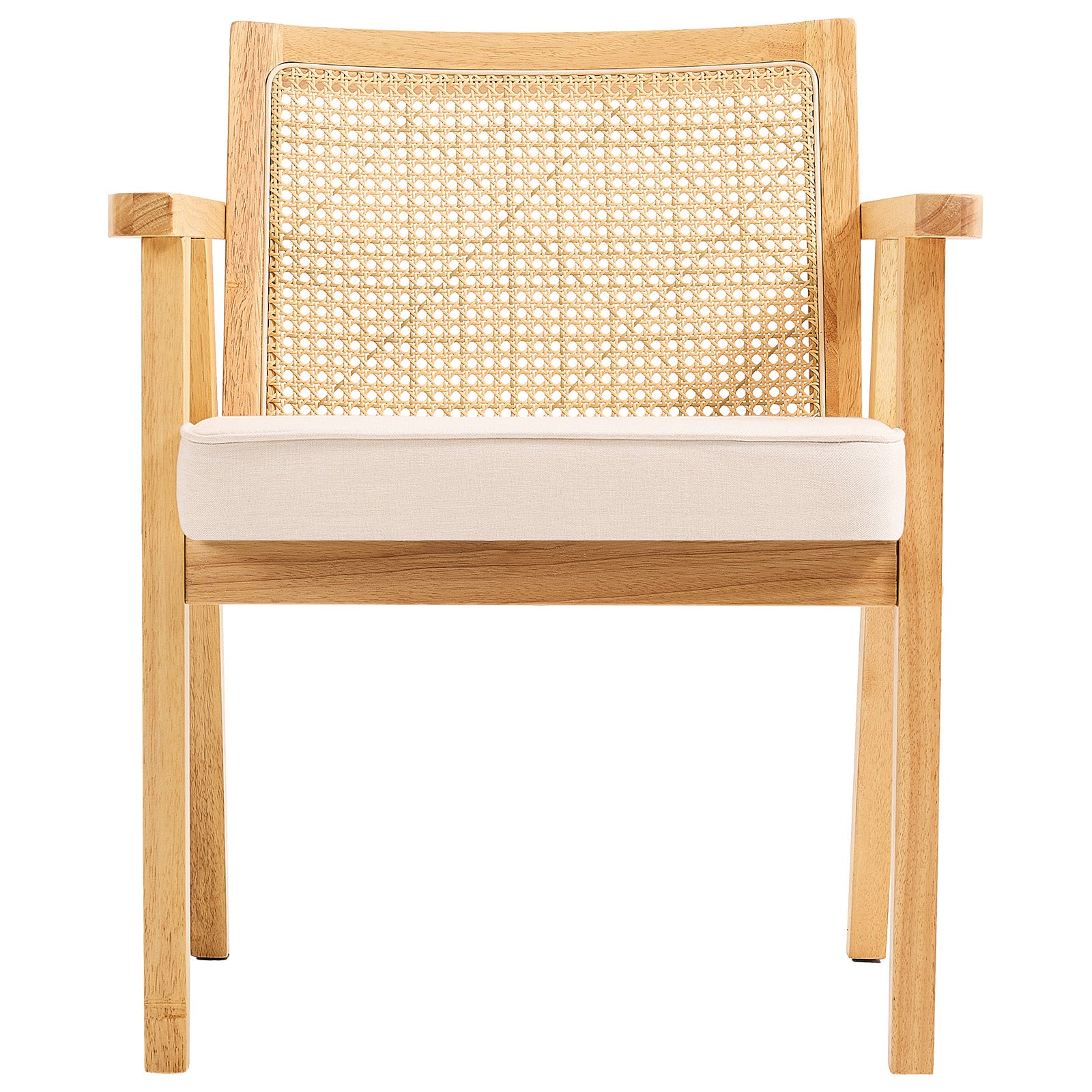 Mid-Century Modern Rattan Chair - Comfort & Style