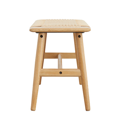 Natural Oak Wood Dining Bench - Comfortable & Versatile
