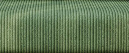 Dark Green Corduroy Accent Chair - 27"L for Living Room