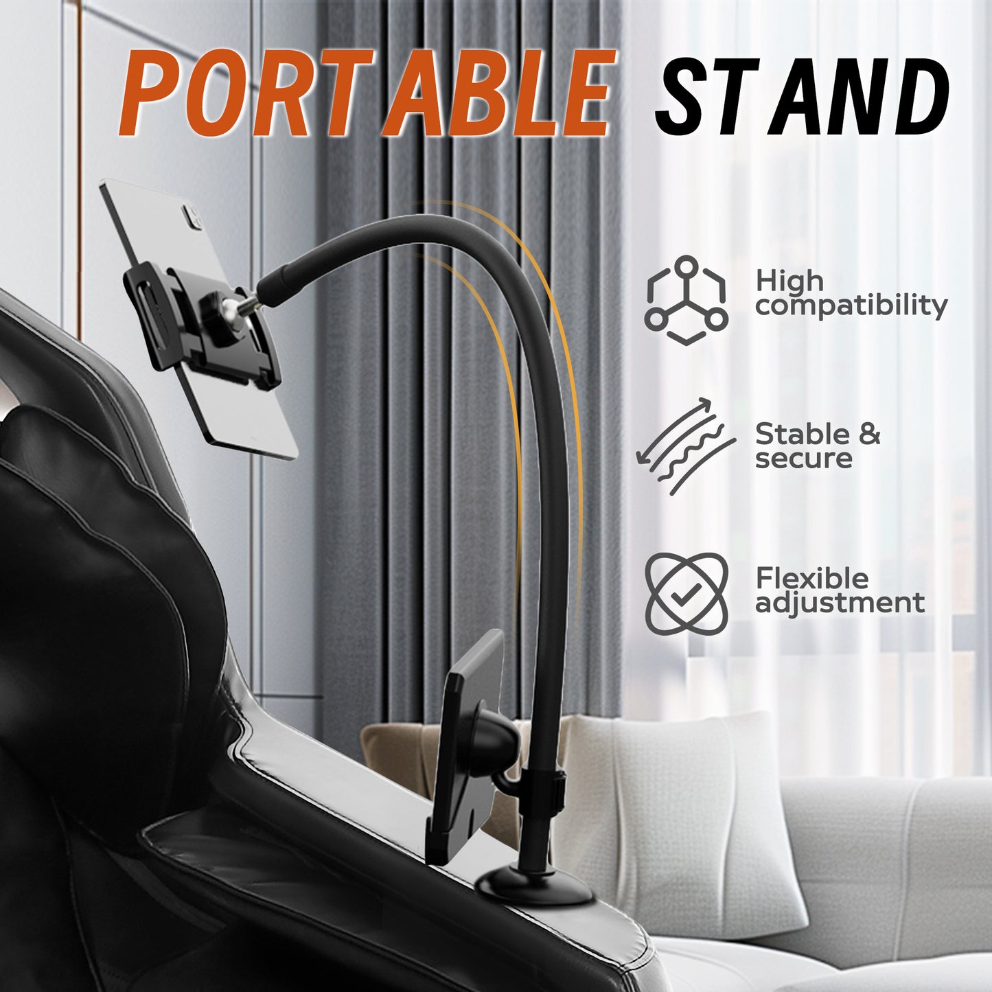 Black PU Leather Massage Chair - Zero Gravity Recliner with Heat