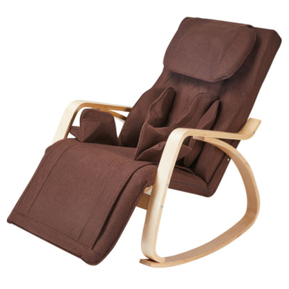 Full Massage Recliner - Brown Linen Comfort