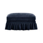 Ottoman Chenille -Blue