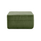 Martha Ottoman Corduroy -Green