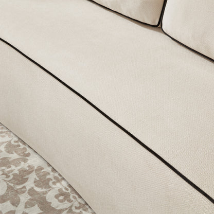 Alabaster Acacia Wood Loveseat - 78.7" Sofa for Living Room