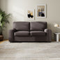 69.6" Modern Loveseat Sofa with Chenille Fabric - Deep Seat 2-Seater Couch, Spring Cushion & Sturdy Metal Frame, Cozy Small Sofa for Living Room, Bedroom, Office Apartment (Gray)