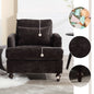 Wood Frame Armchair,  Modern Accent Chair Lounge Chair for Living Room,Tufted Club Chair, Mid Century Modern Arm Chairs with Studded, Solid Wood Frame, for Bedroom, Reading (Black Chenille)