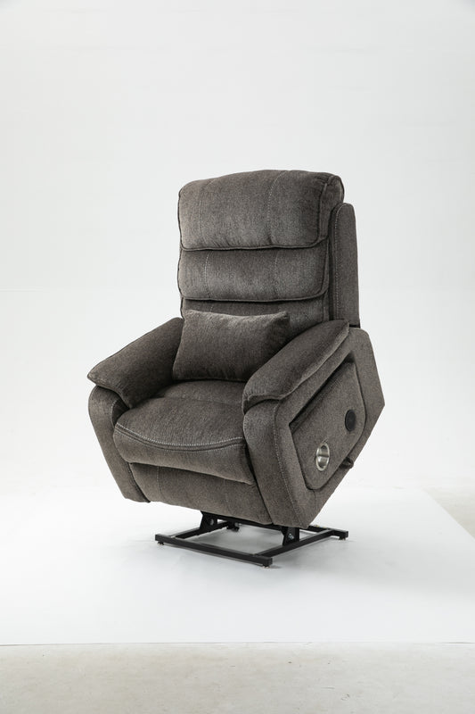 Lounge chair lift chair relax sofa chair sitting room furniture sitting room power supply elderly electric lounge chair (180 degree lying flat)