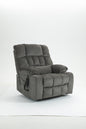 Lift Chair for Big and Tall Person with Inconvenient Legs: High Density Foam Lift Sofa with Heat and Massage, 2 Pockets, 2 Cup Holder, 2 Remote, OKIN Motor