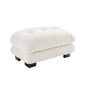 27 Ottoman - White