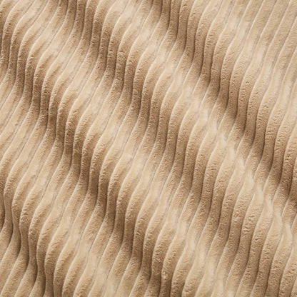 Camel Corduroy Ottoman: Luxurious Comfort & Storage