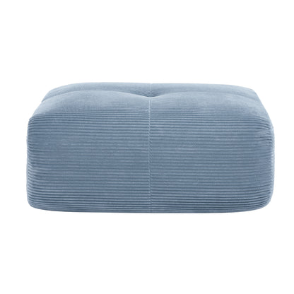 Hamlet LSF&RSF Corner Sofa W/Pillows Corduroy- Blue
