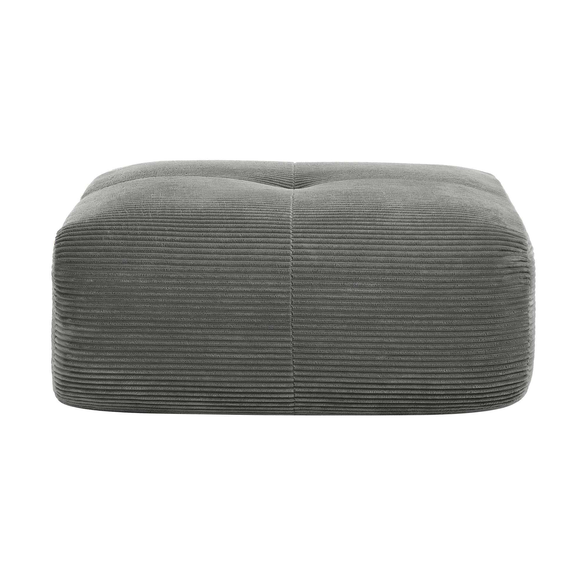 Hamlet LSF&RSF Corner Sofa W/Pillows Corduroy- Grey