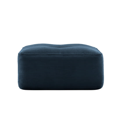 Ottoman Corduroy -Blue