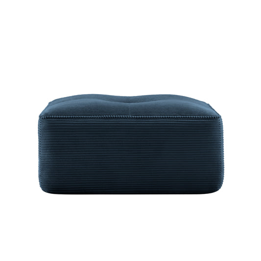 Ottoman Corduroy -Blue