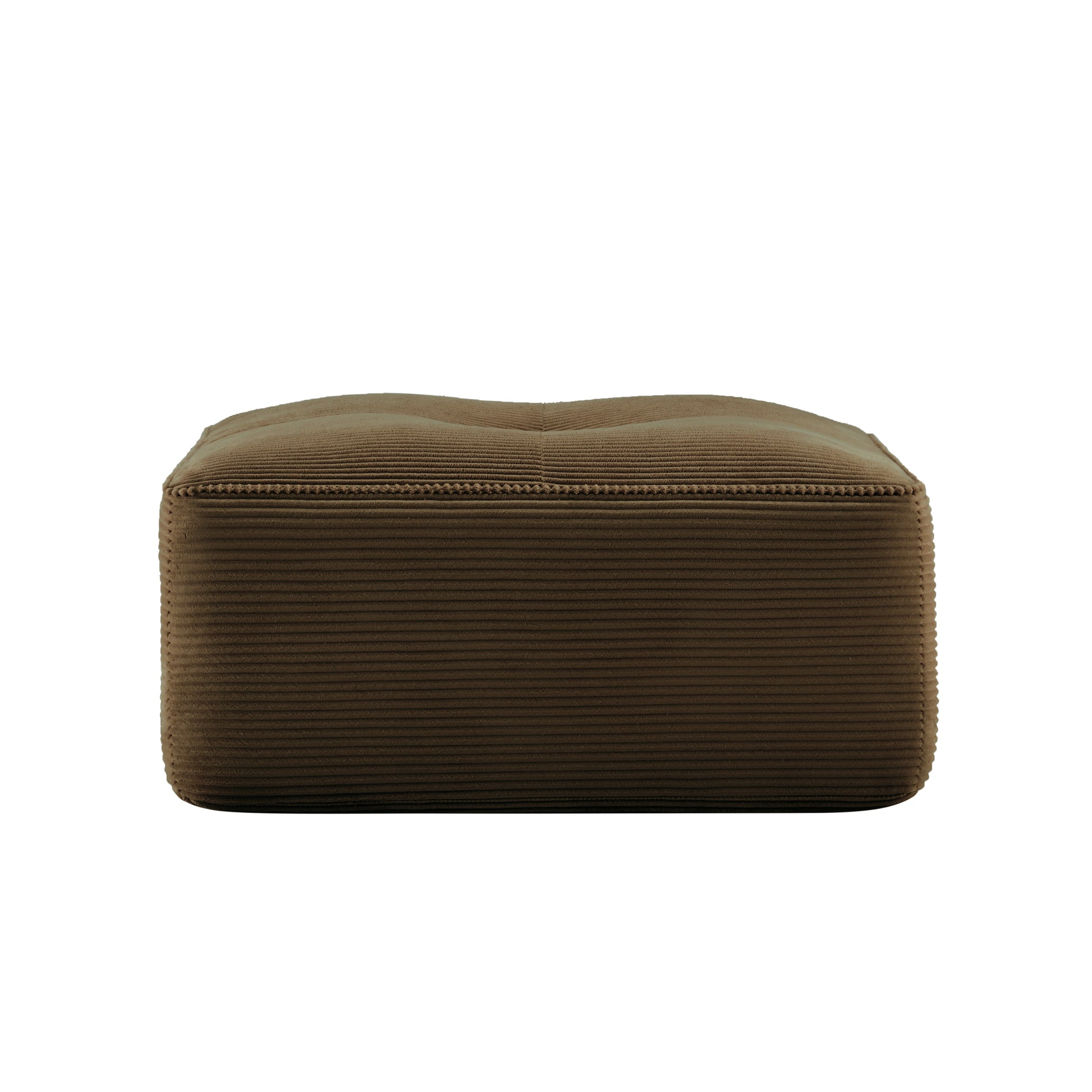 Ottoman Corduroy -Brown