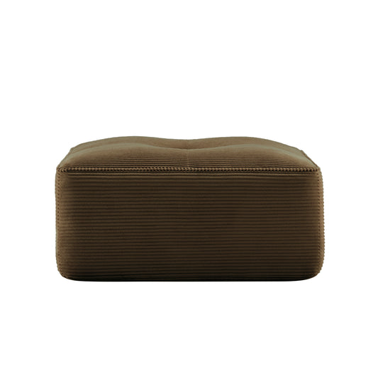 Ottoman Corduroy -Brown