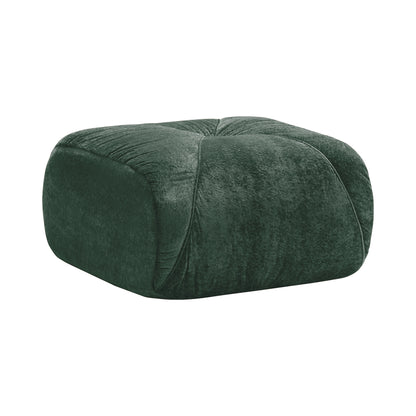 Green Velvet Ottoman - 30.71" Modern Sofa for Living Room