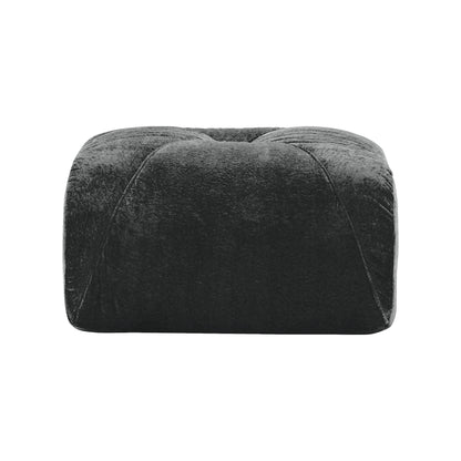 Ottoman Velvet- Black