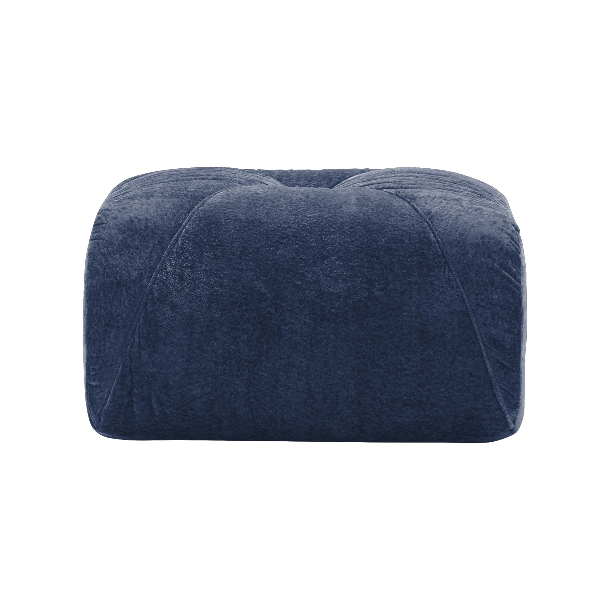 Ottoman Velvet- Blue