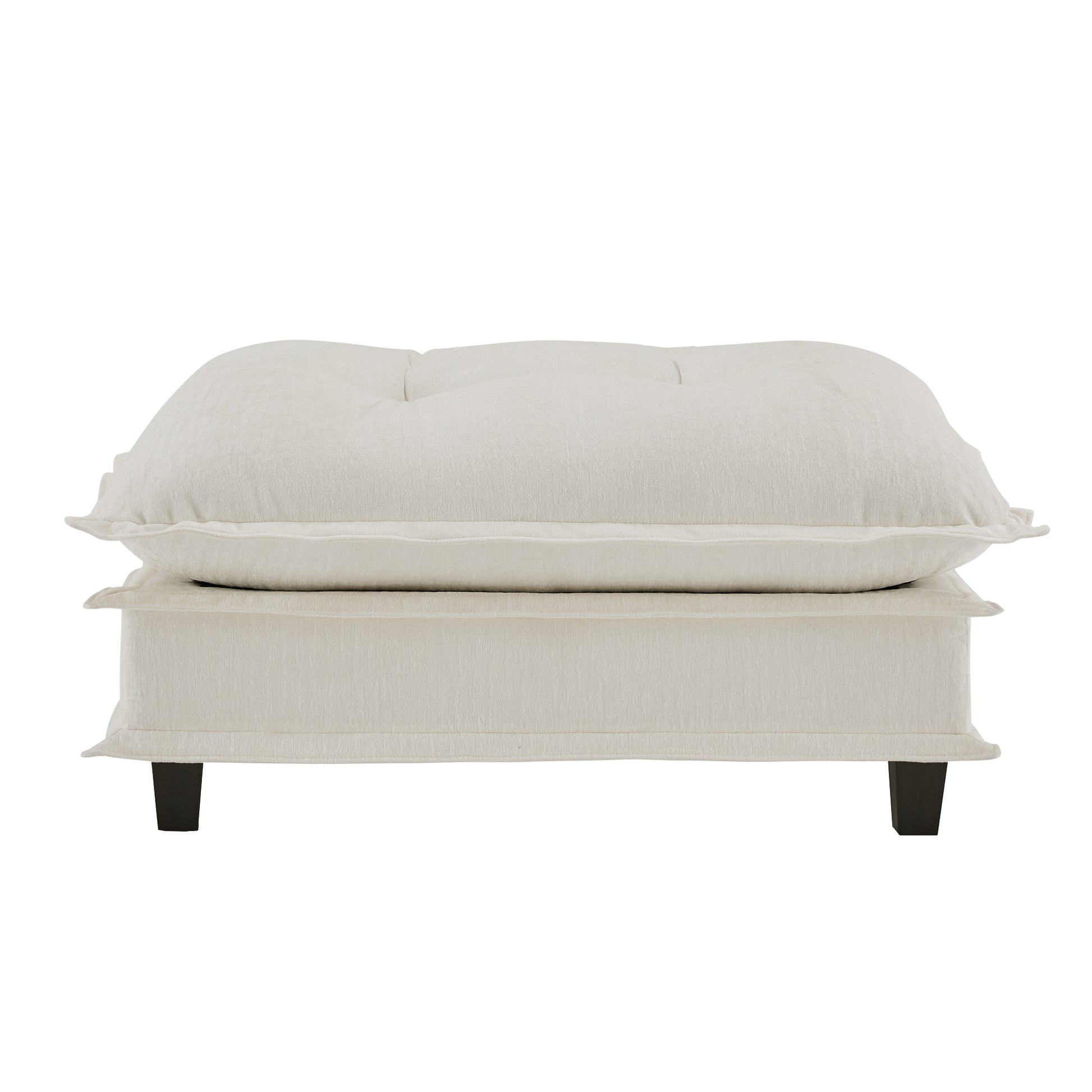 73 Ottoman Chenille- Beige