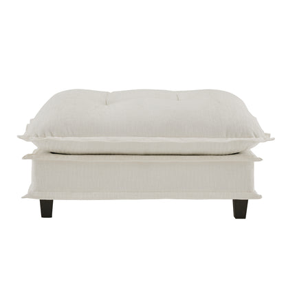 73 Ottoman Chenille- Beige