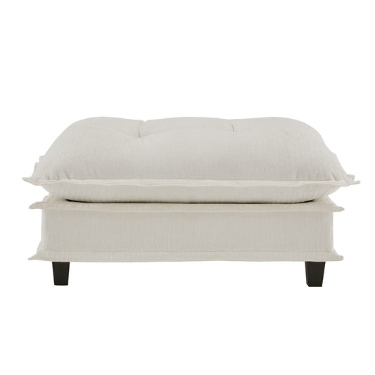 73 Ottoman Chenille- Beige