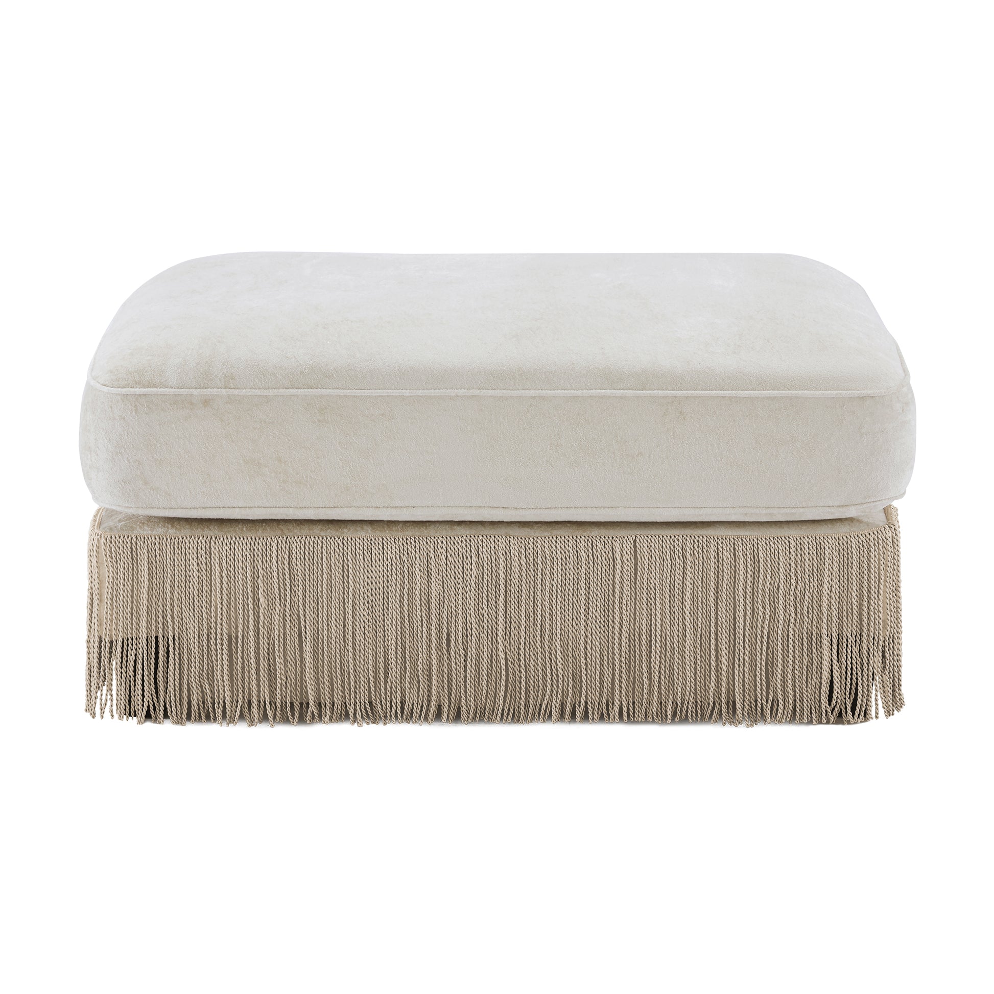 Ottoman Velvet - Beige