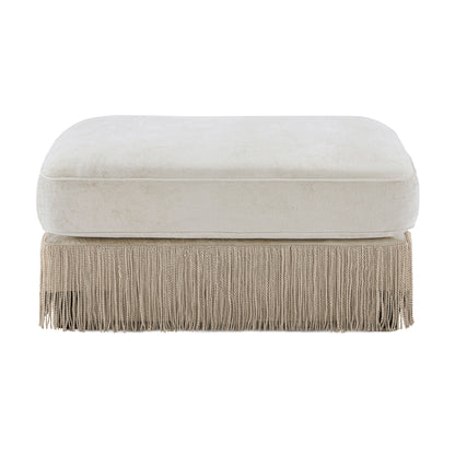 Ottoman Velvet - Beige