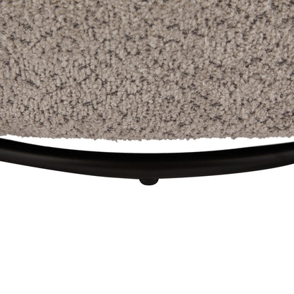 Grey Eucalyptus Swivel Accent Chair - Living Room Seating